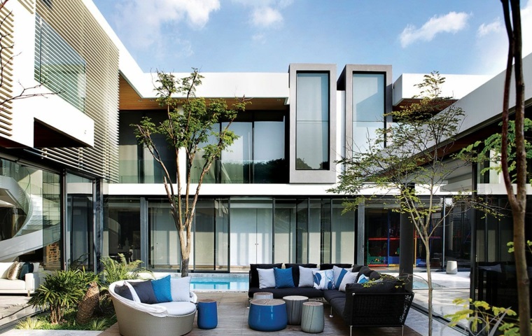 Decoración terrazas la belleza del diseño contemporáneo