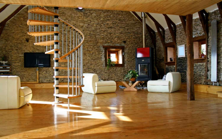 Escaleras de interior modernas - 40 ideas para elevar el estilo de tu casa