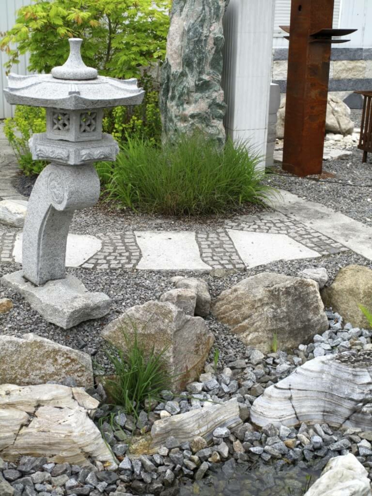 Como hacer un jardín con piedras rocas y plantas