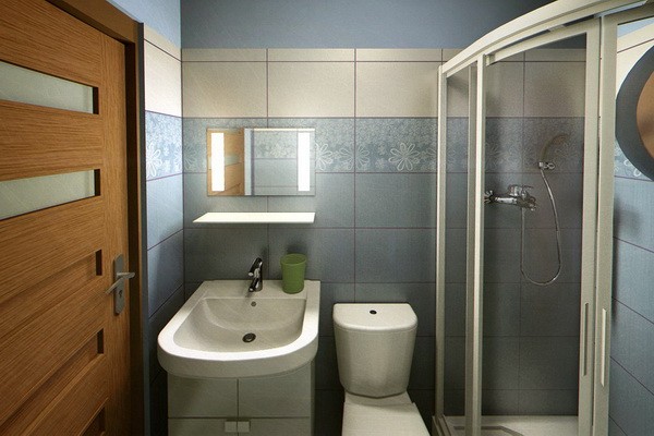 Cuartos de baño pequeños iluminado precioso moderno 