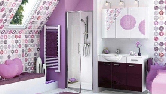 baños modernos muebles combinados cojines