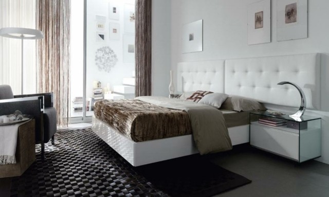 decoración de dormitorios lampara ideas moderno