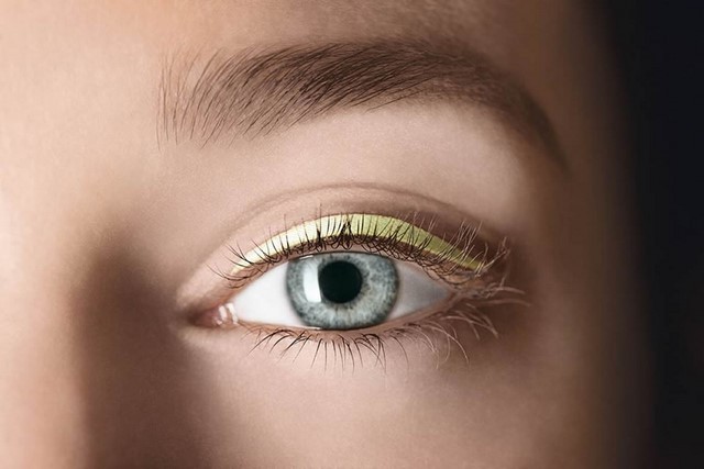 ojos pastel amarillo delineador idea nueva 
