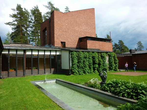 estanque piscina lago patio rectangular