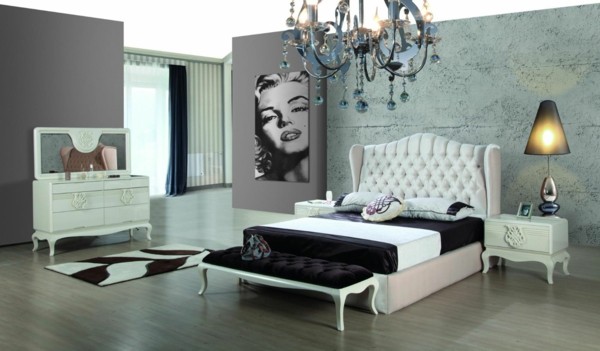 habitación decoración merilyn monroe póster