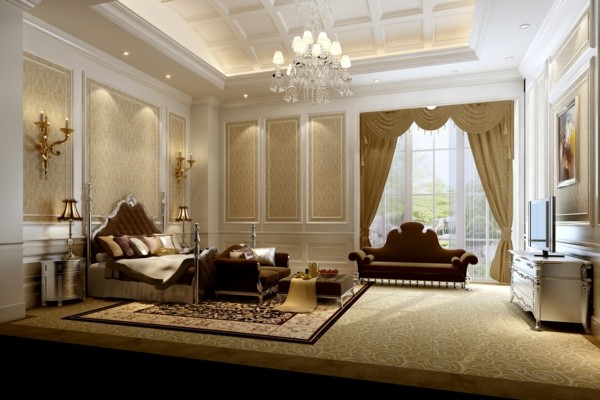 habitación real super lujo beige