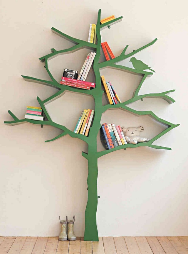 idea naturalista joven casa arbol verde bonito