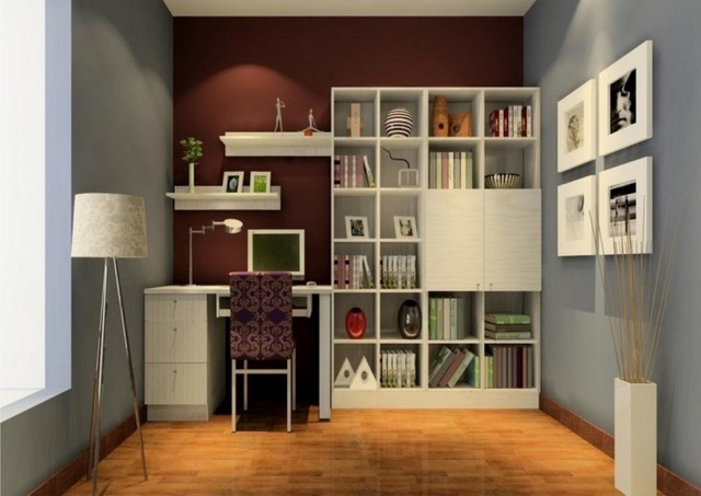 ideas diseño casa blanco bonito despacho
