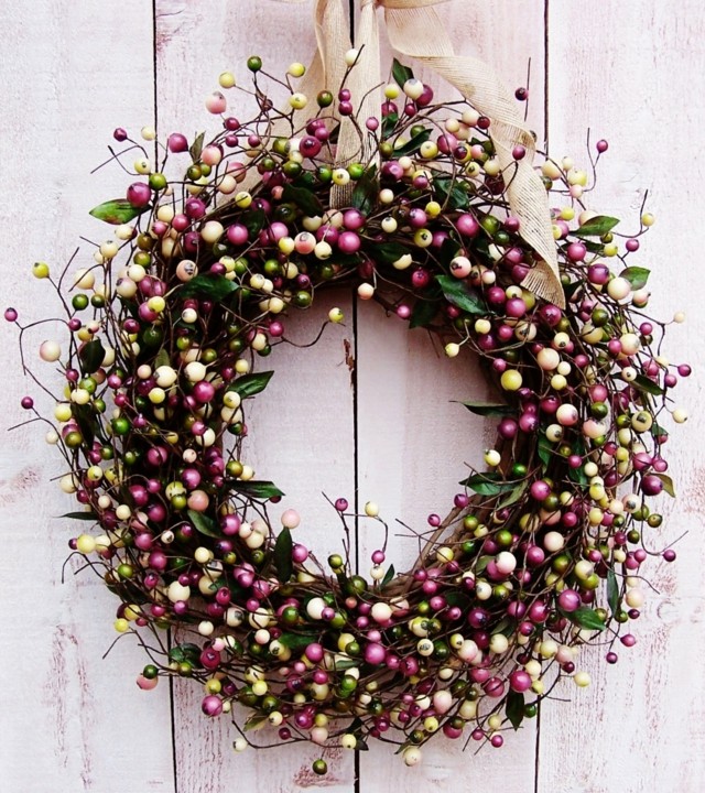 ideas purpura pelotitas interesante bonito primavera puerta