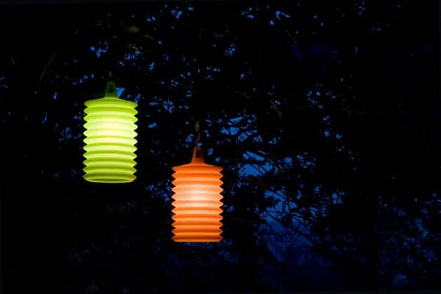 iluminacion exterior dos lamparas cogadas