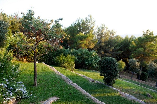 jardinería en pendientes contenedores terrazas