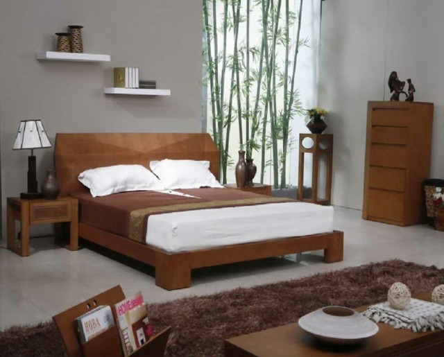 madera bambu decoracion alfombra lamparas