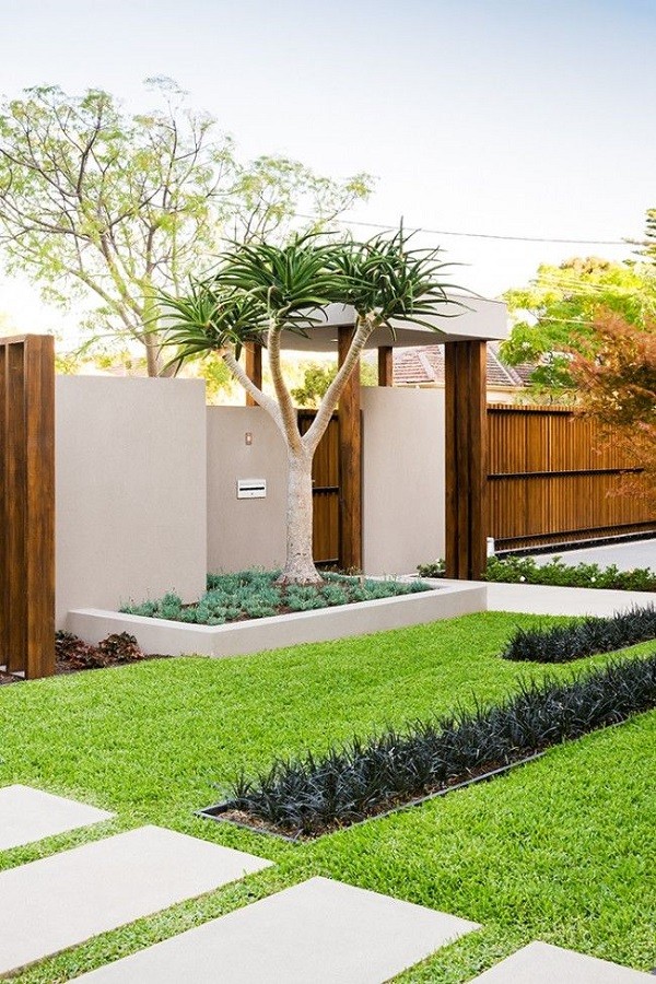paisajes bonitos minimalistico contemporaneo jardin 