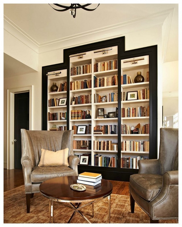 modernas creativas habitacion relajarse libros leer