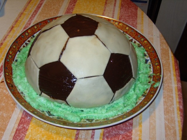 pasteles de cumpleaños pelota futbol deporte 