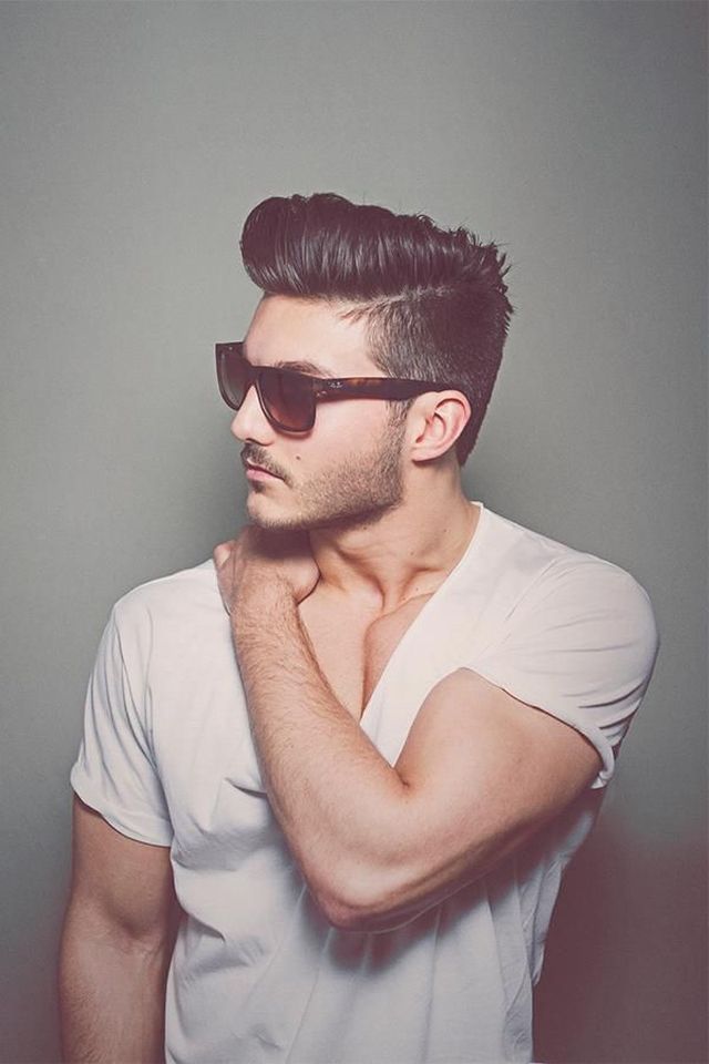 peinado masculino moderno estilo original tupe