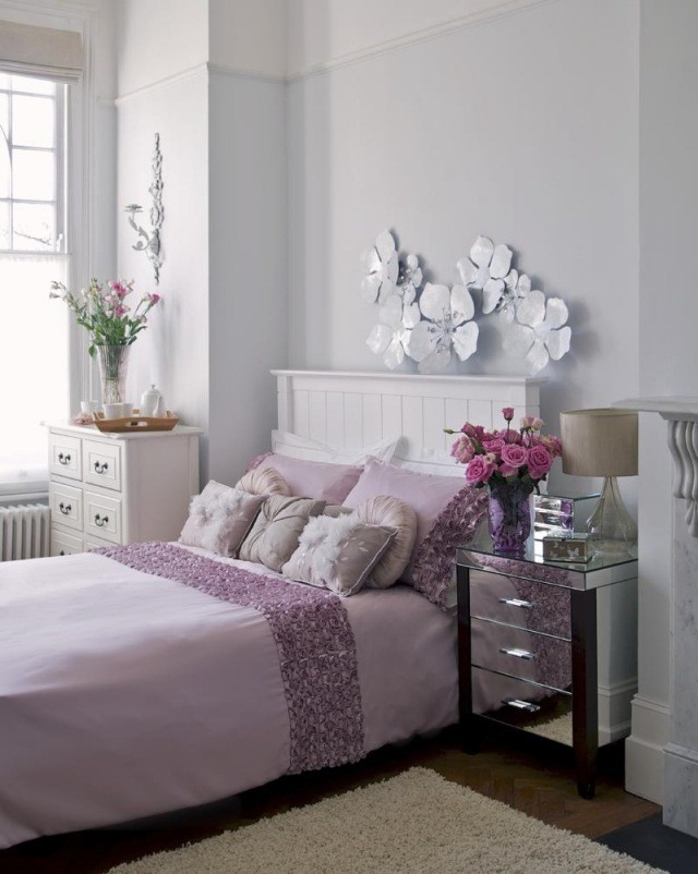 flores frescas para tu dormitorio romanticismo decoracion flores frescas moderno elegante