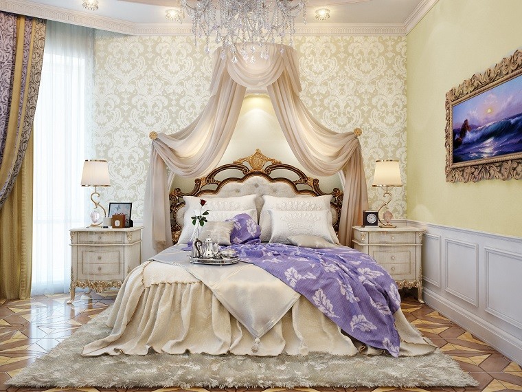 romanticismo en el dormitorio romanticismo dormitorio amplio moderno lampara cristal