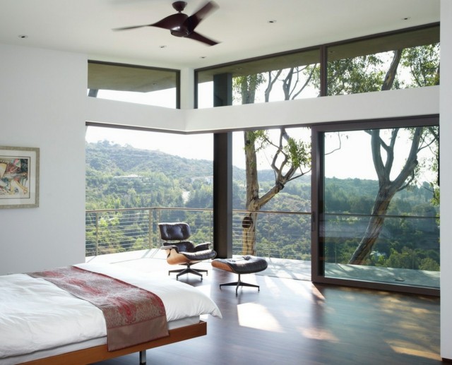 ventanas toda pared vista impresionante