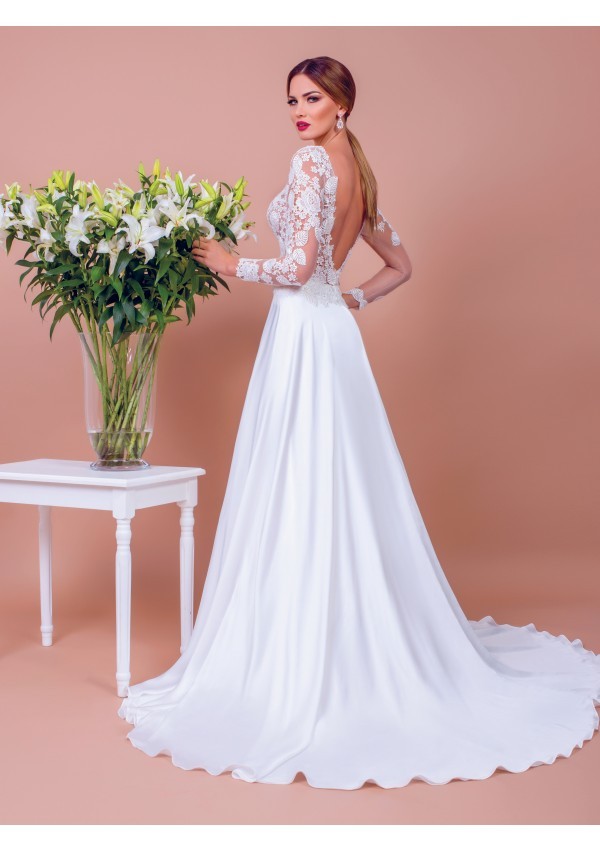 vestido de novia increible eleccion silueta harmoniosa Sienna precioso