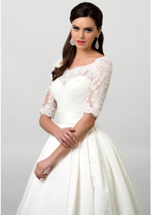 vestidos de novia  elegante delicado precioso Augusta