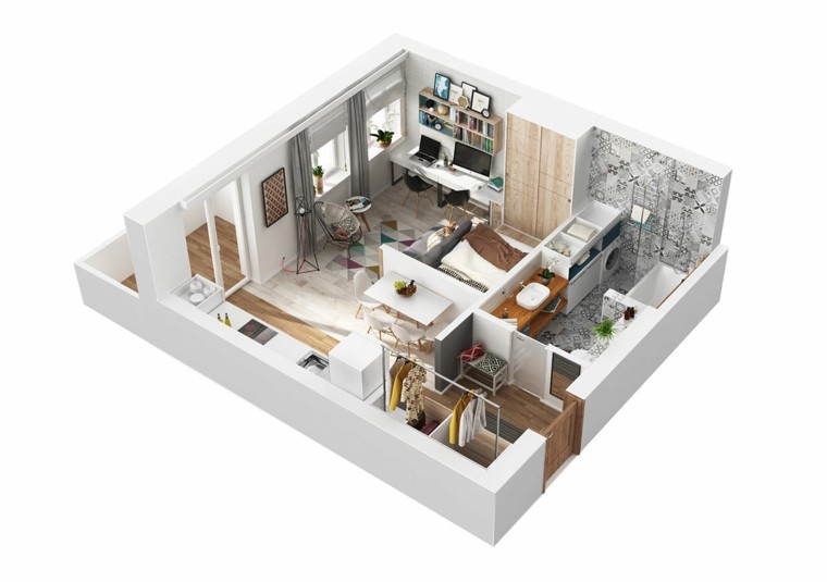 apartamentos pequenos diseno original ideas diseno 