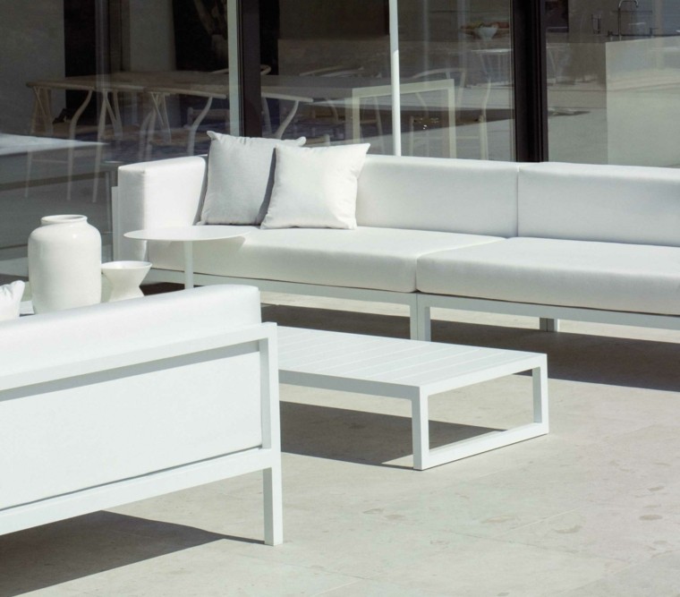 blanco moderno muebles diseño blanco