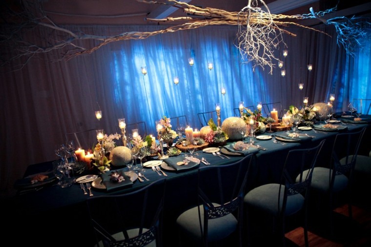 boda diseño decoración fiesta madera lampara