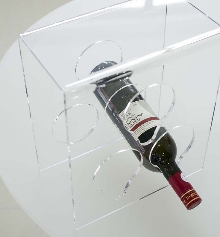botella vinera acrilico diseño moderno