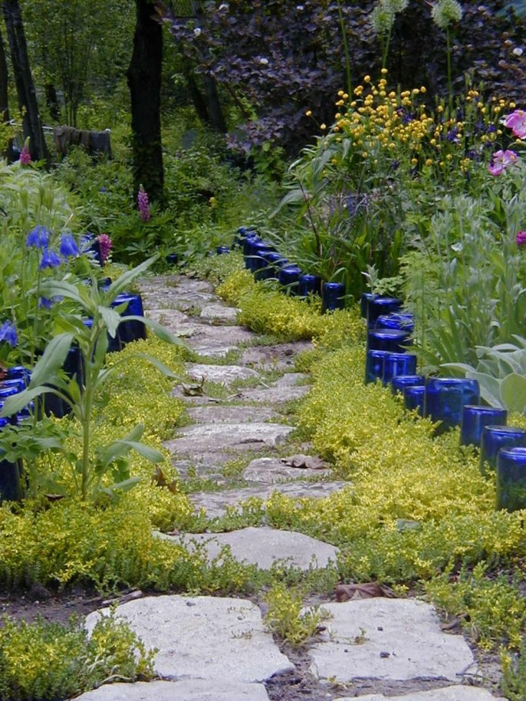 camino diy envases flores ideas creativas