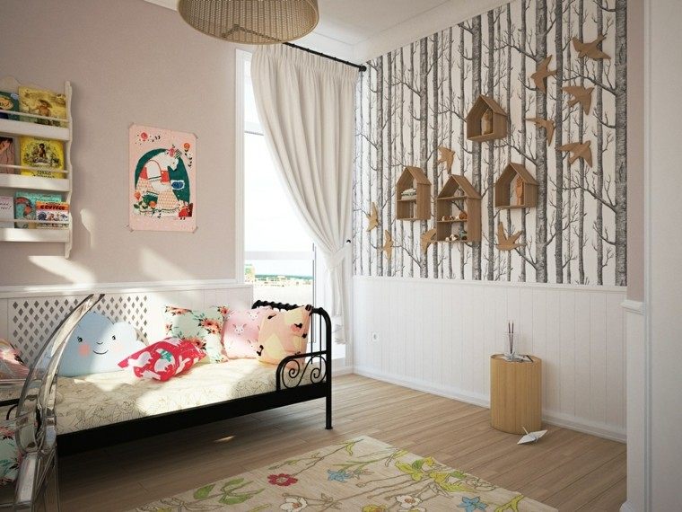 creatividad para dormitorios infantiles niña espacio juguetes