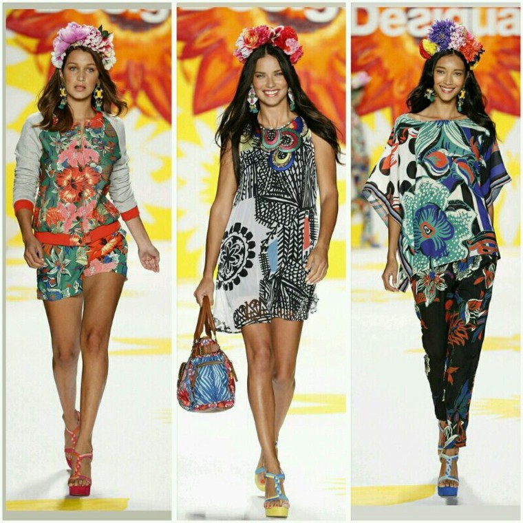 Colección Desigual vestidos primavera