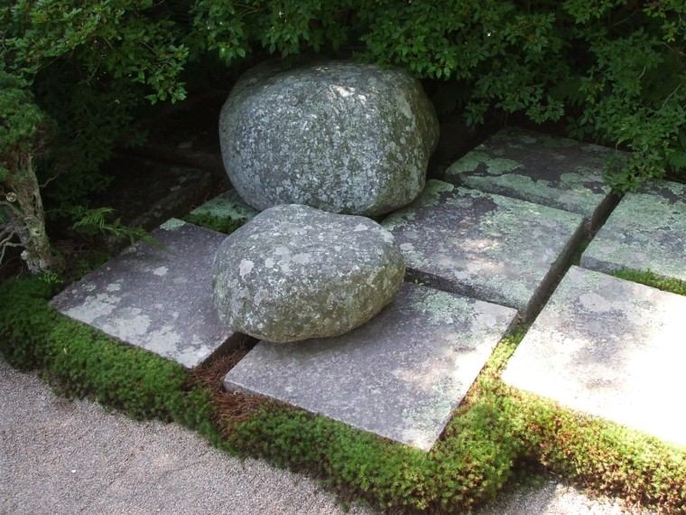 diseño decoracion jardin rocas