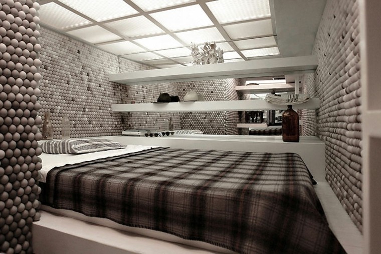 dormitorio ultra moderno para solteros