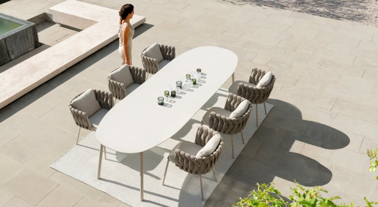 el mundo piscina mesa sillas ideas coleccion diseño