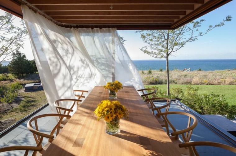 el retiro vistas oceano pergola cortinas blancas 