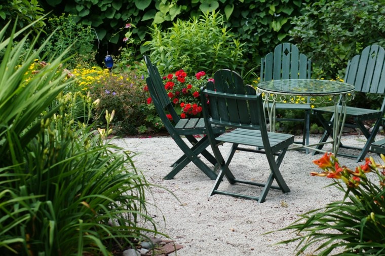el tiempo ideas jardin muebles plantas cristal 