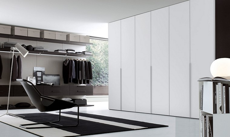 estilo contemporaneo combinacion armario amplio empotrado