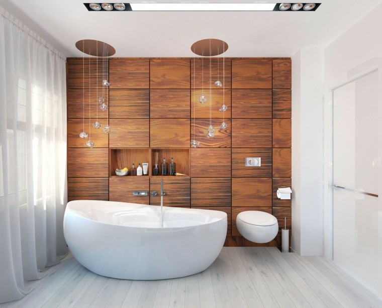 estupendo baño diseño moderno laminado