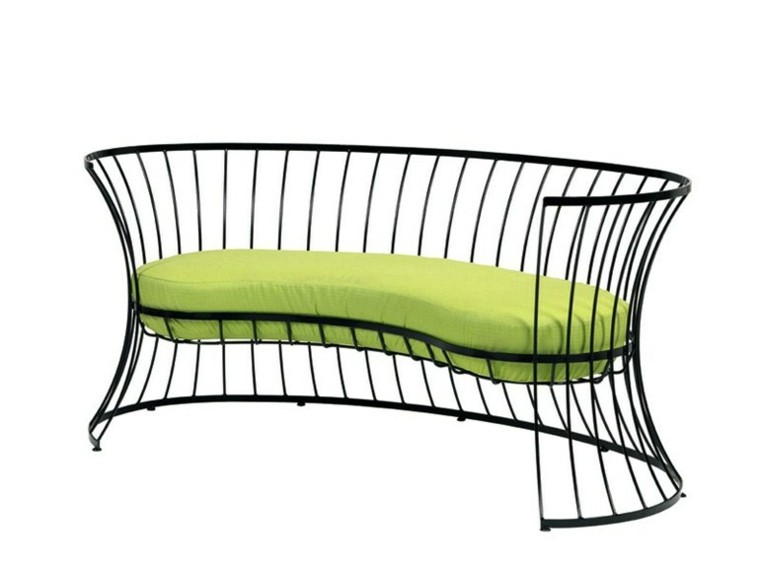 ethimo clessidra color verde respaldo