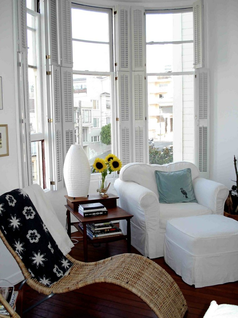 flores girasoles tumbona sofa luz
