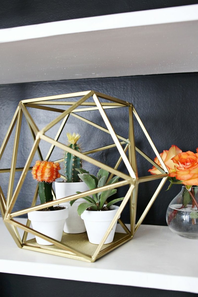 geometrico macetas decoracion ideas moderno