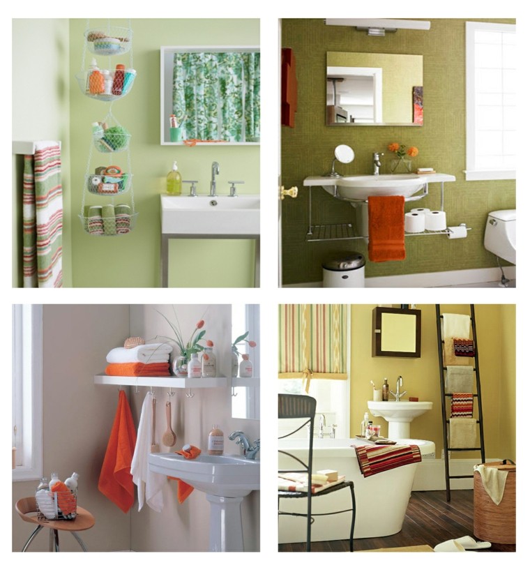 ideas baño chico toallas pequeños