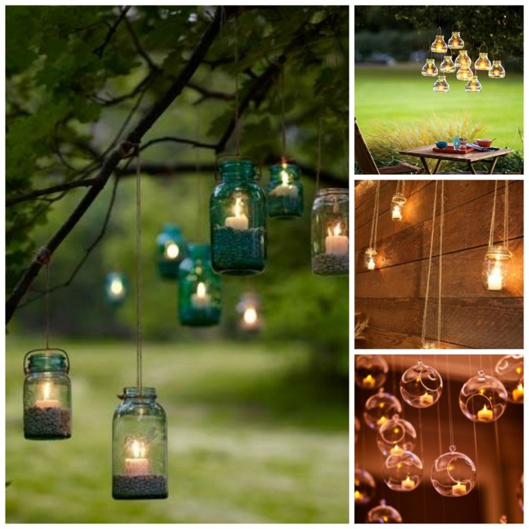 ideas colgantes diy linternas linternas