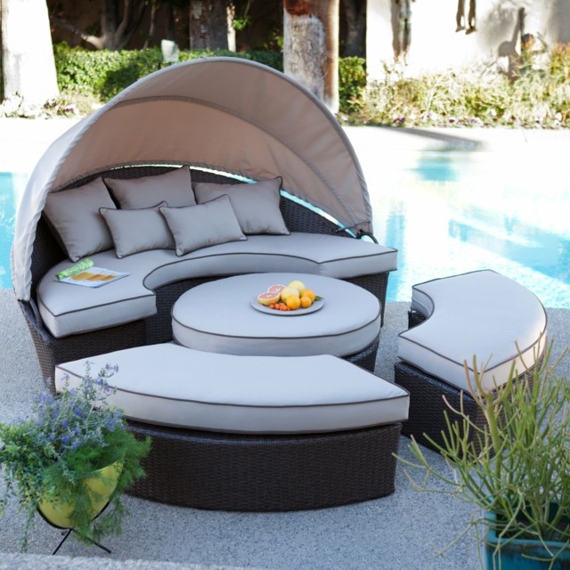 ideas increibles relajar jardin cojines modernas