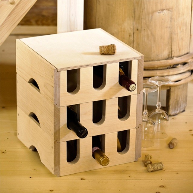 ideas para muebles vino soporte cajas vinera