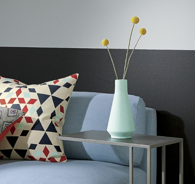 jarron simple color moderno estilo flores