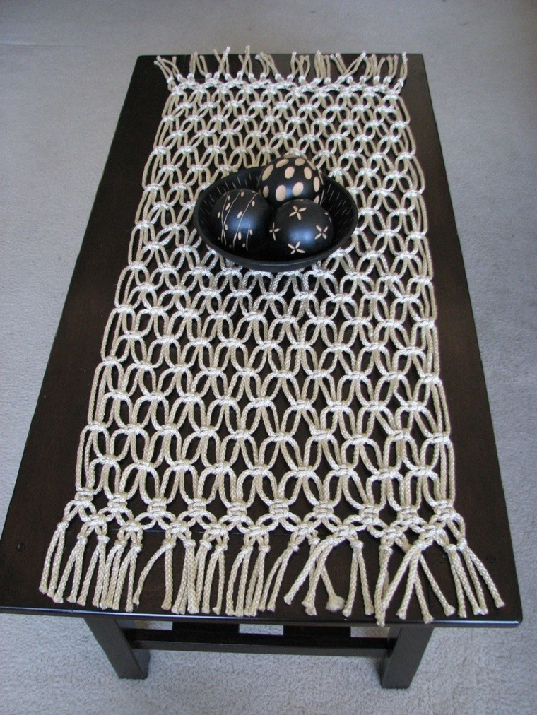 mesa mantelillo decoracion corto diy