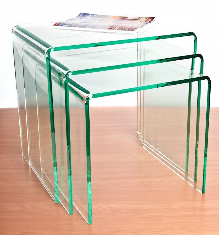 mesa niveles revista acrilico madera
