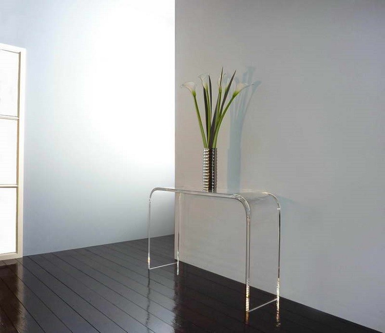 mesa planta madera suelo diseño